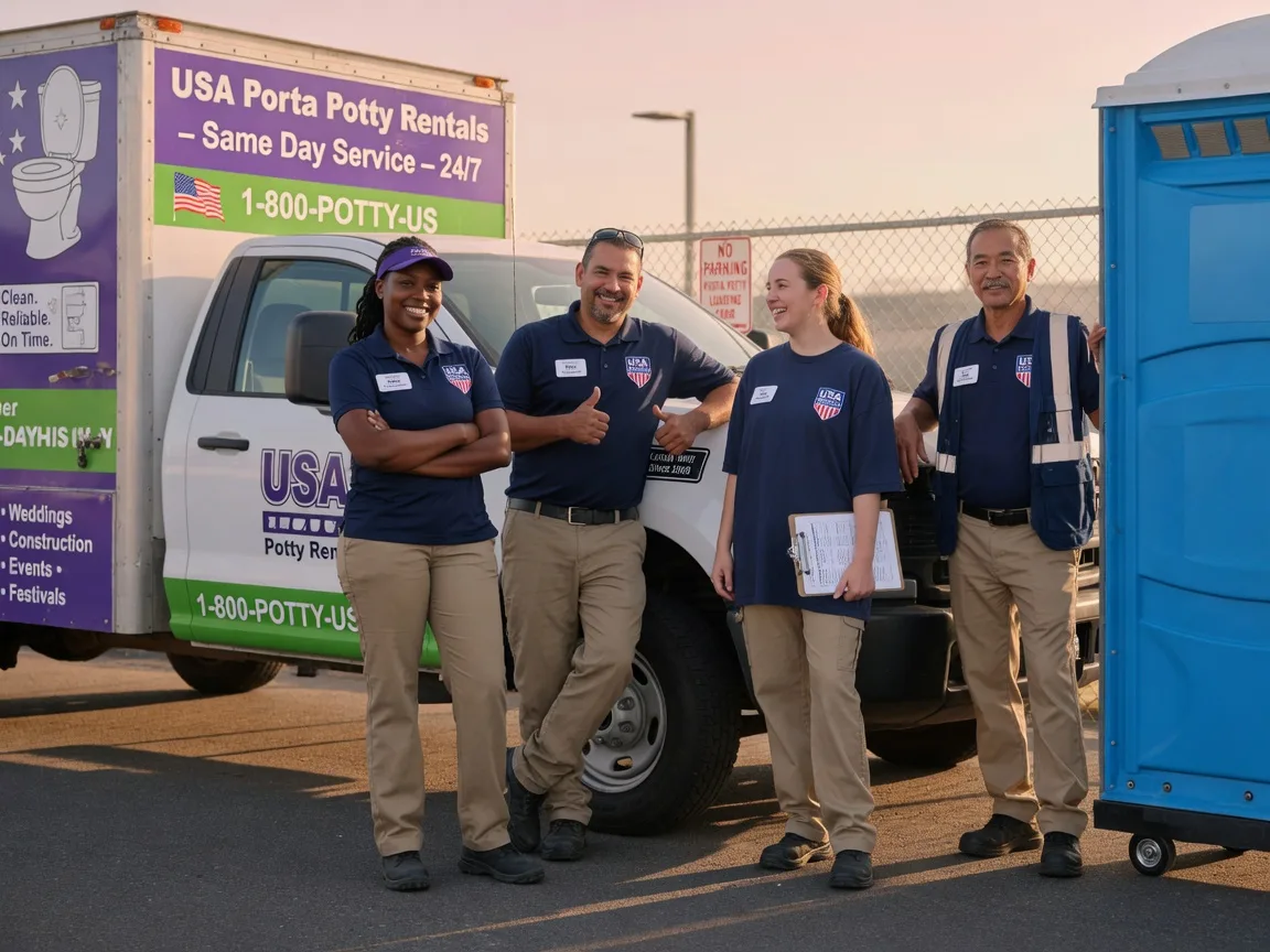 Porta Potty Rental company in Shawnee, OH